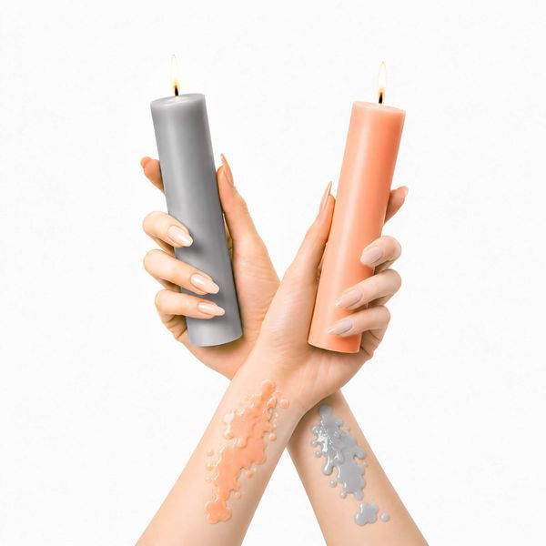 Свічка для Wax Play низькотемпературна, світло оранжева 203100 фото