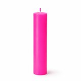 Neon Pink UV-Reactive Wax Play Candle